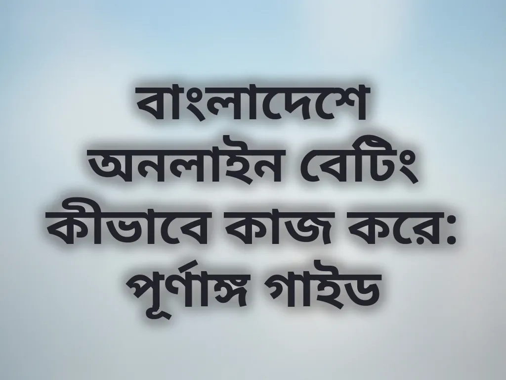 বেটিং সিস্টেম গাইড